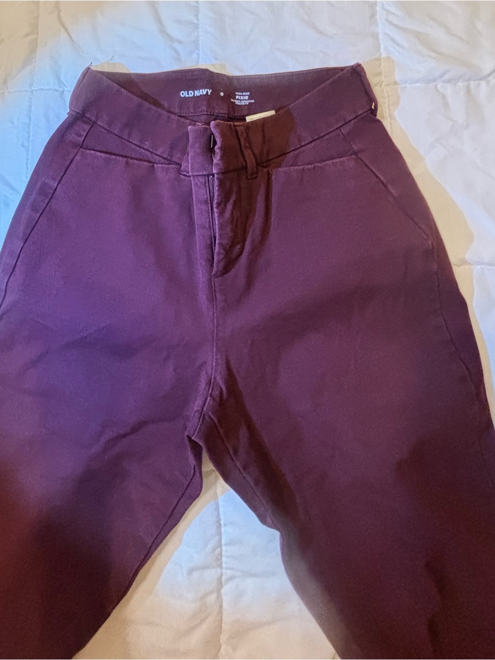 Old Navy Girls' Plum Straight-Leg Pants
